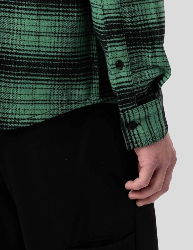 Camisa DICKIES evansville shirt dark ivy